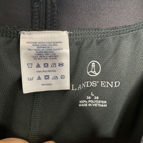 Lands End Mens Base Layer Size Large Gray - Picture 4 of 8